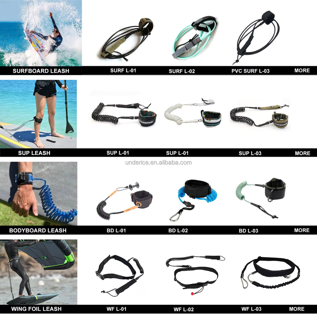 Leash de Surf Pro Series Underice – Eco-Friendly