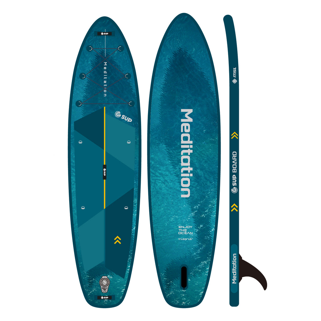Tabla SUP Inflable ESUP Meditation 11' x 33" – Kit Completo